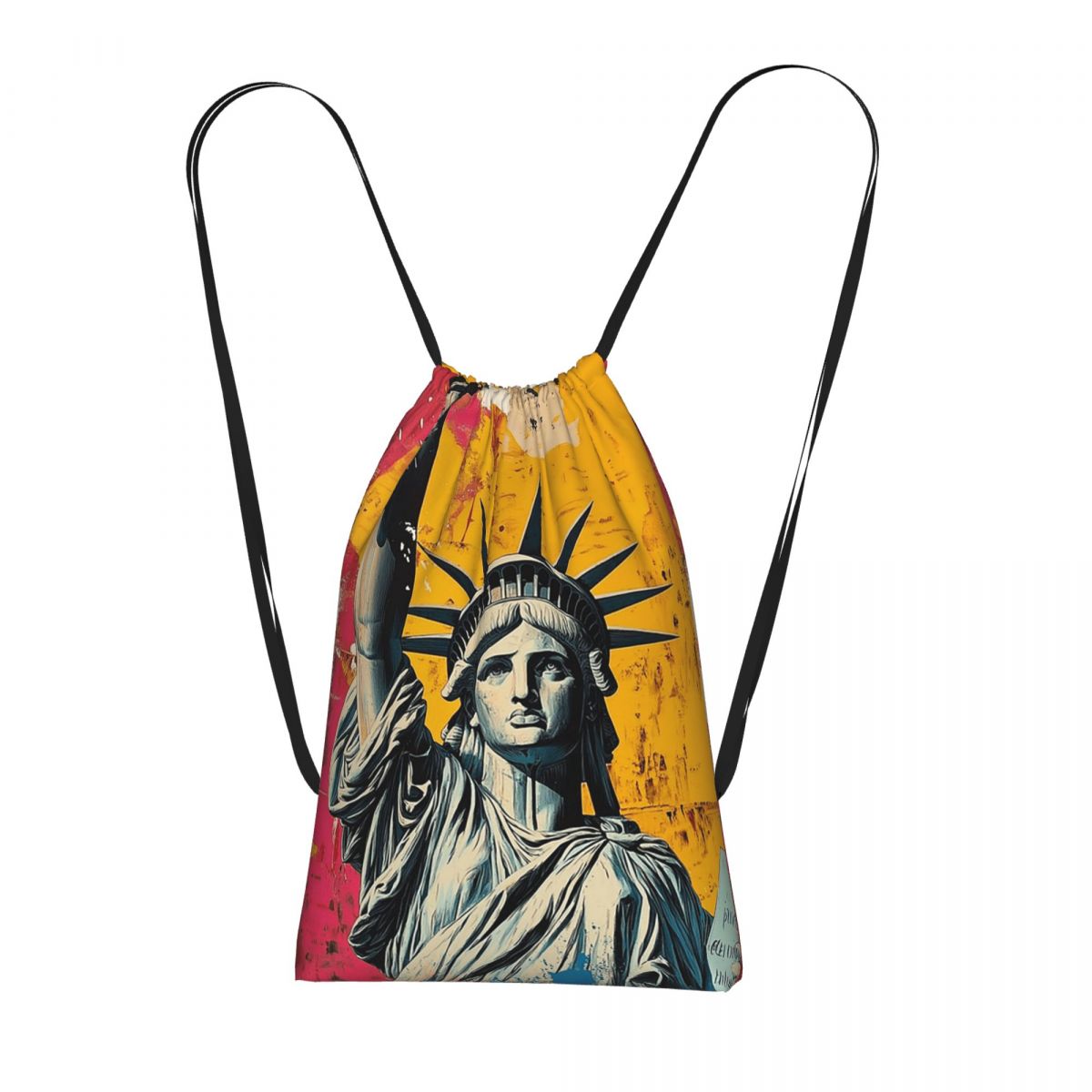 Women'S Shoes Liberty - Vrijheidsbeeld Graffiti Print Rugzakken Draagbare tassen