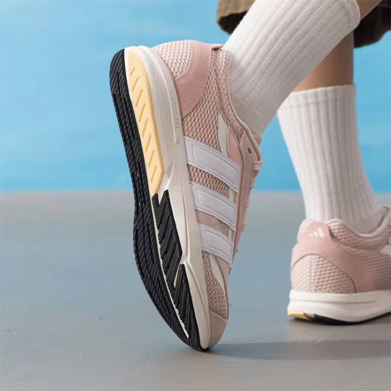 Women'S Shoes Pink Adidas - Populaire Adidas lichtroze suède mesh retro