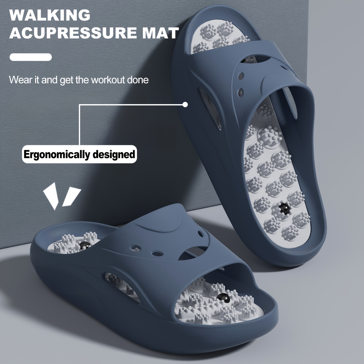 Dames Heren EVA Massageslipper - Mule Slip On recensie en prijs