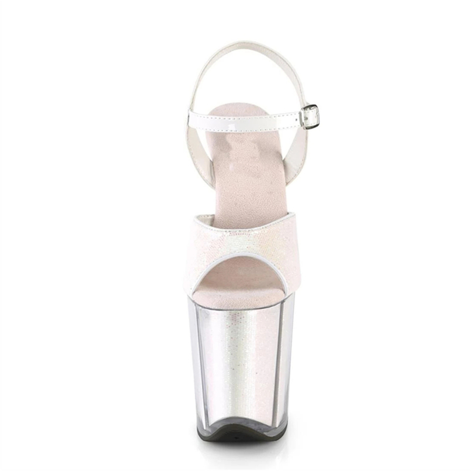 ​ 20 cm doorzichtige platforms - Clear Strap Heel recensie en prijs