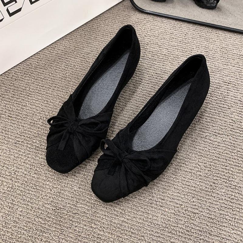 Dames Suède Ballerina's met Vi - Pointed Toe Flat recensie en prijs