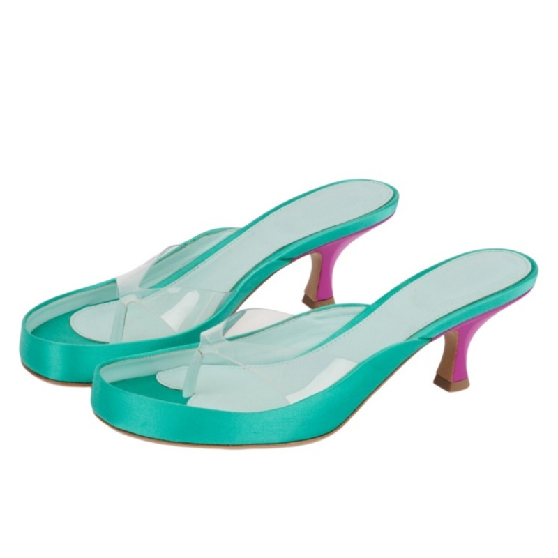 Transparante PVC bandjes teens - Clear Strap Heel recensie en prijs