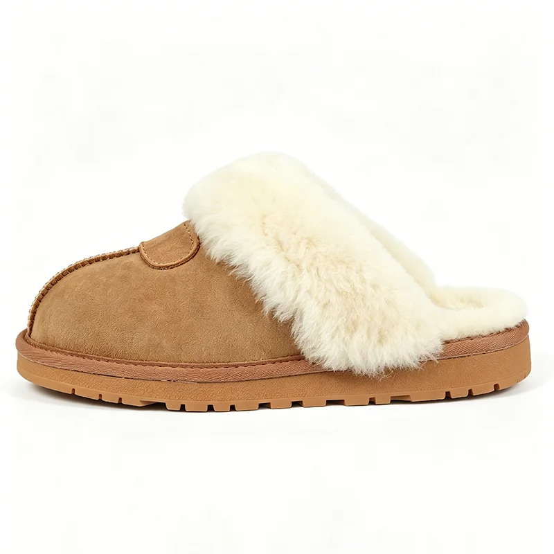 Natuurlijke Bontpantoffels voo - Mule Slip On recensie en prijs