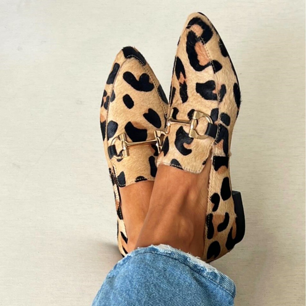 Grote maten 40-43 luipaardprin - Mule Slip On recensie en prijs