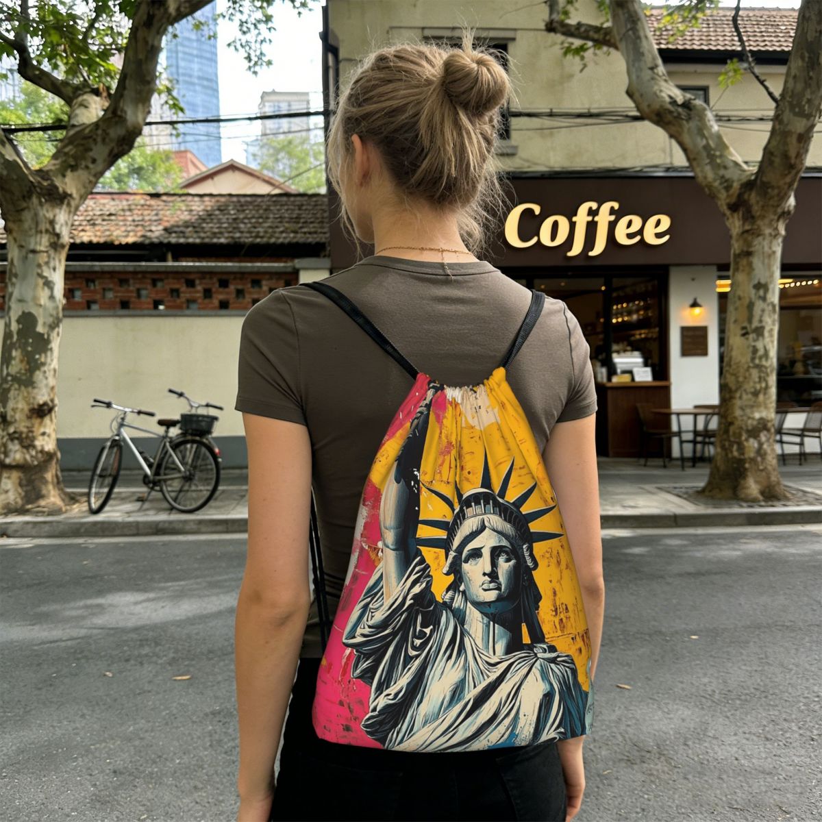 Vrijheidsbeeld Graffiti Print  - Women'S Shoes Liberty recensie en prijs