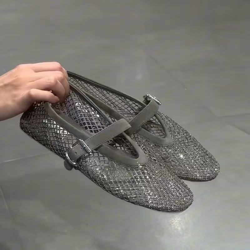 Holle strass Baotou sandalen d - Mule Slip On recensie en prijs