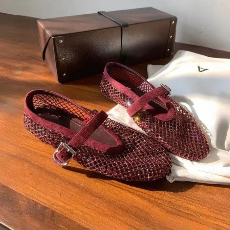 Holle strass Baotou sandalen d - Mule Slip On recensie en prijs