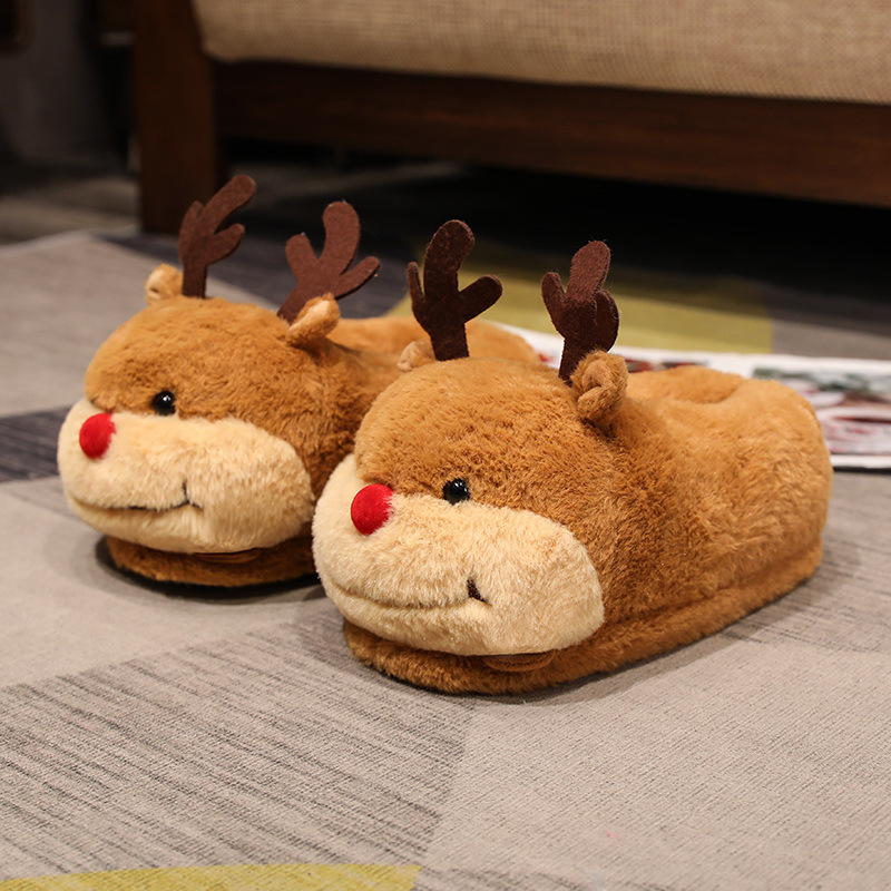 Kerst-eland pluche pantoffels  - Women Shoes Us To Eu recensie en prijs