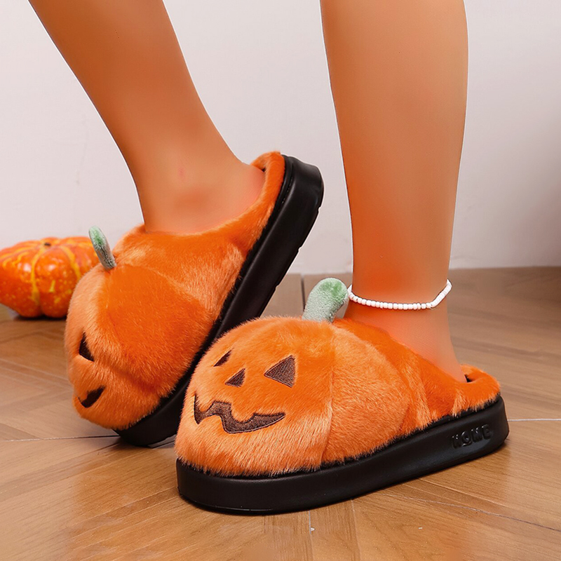 Halloween 3D Pompoen Pluche Sl - Mule Slip On recensie en prijs
