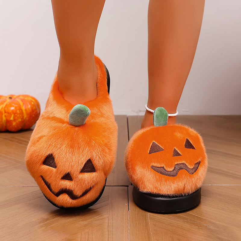 Halloween 3D Pompoen Pluche Sl - Mule Slip On recensie en prijs