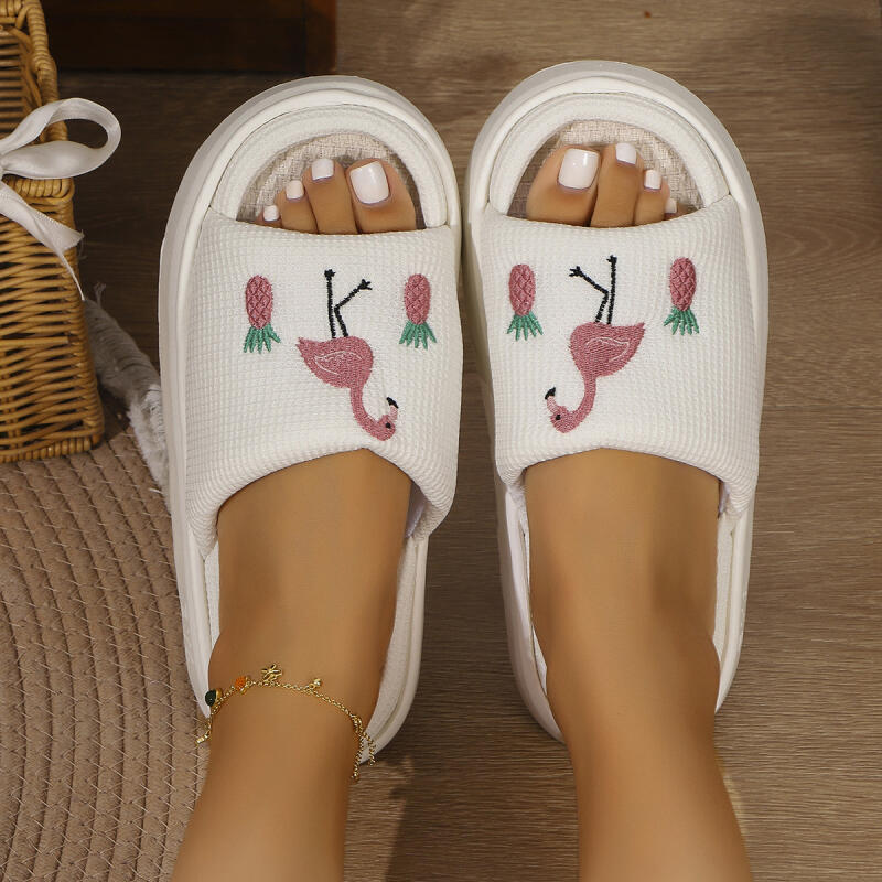 Flamingo Platform Damesslipper - Mule Slip On recensie en prijs