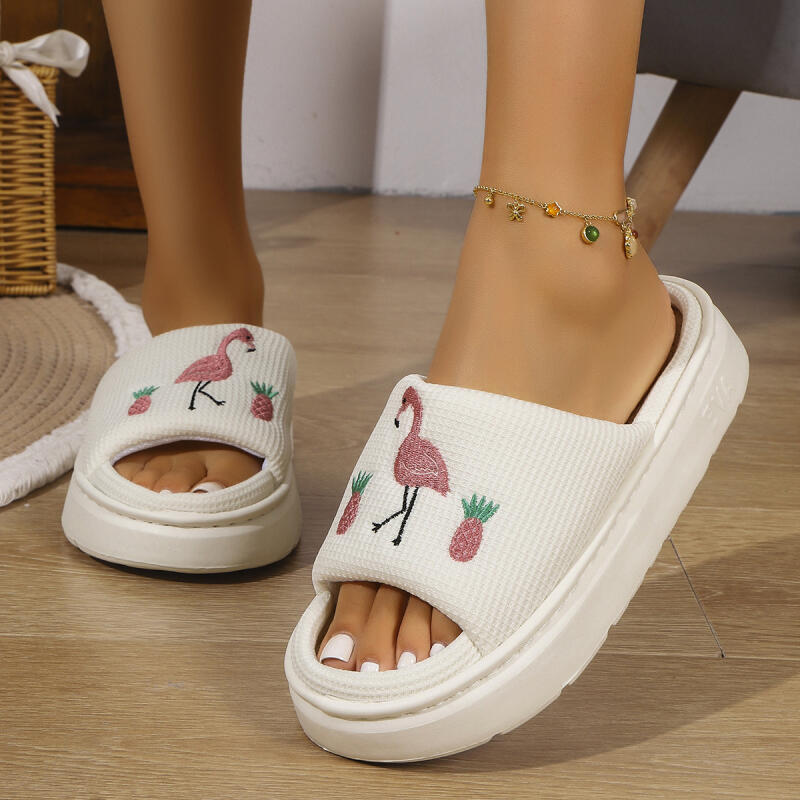 Flamingo Platform Damesslipper - Mule Slip On recensie en prijs