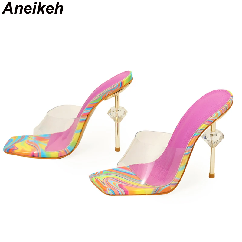 Aneikeh NIEUWE Sexy Vreemde Tr - Clear Strap Heel recensie en prijs