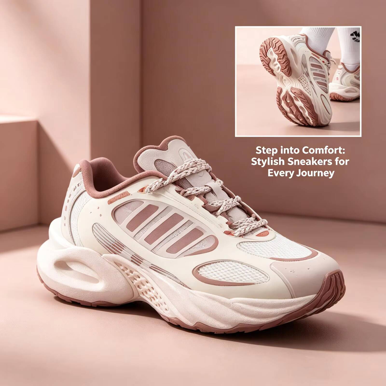 Nieuwe Adidas Dames Beige Roze - Women'S Shoes Pink Adidas recensie en prijs